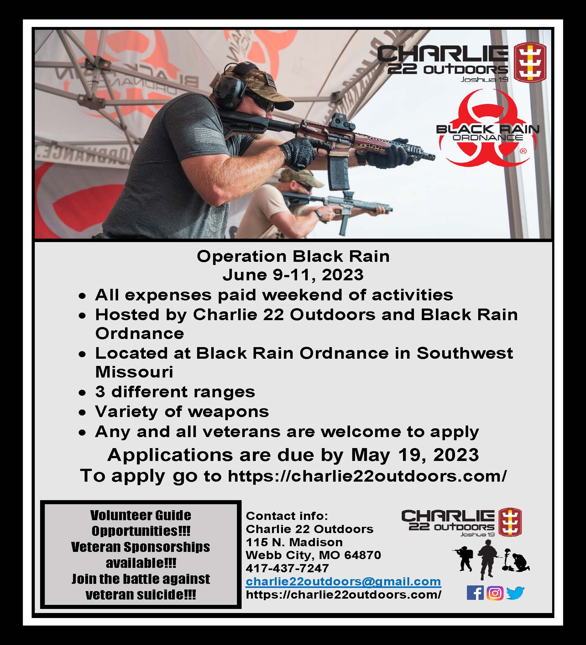 Announcing Operation Black Rain